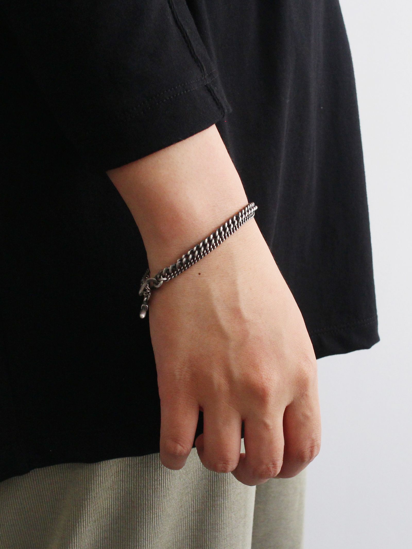 WERKSTATT:MUNCHEN - ダブルチェーンブレスレット - bracelet 