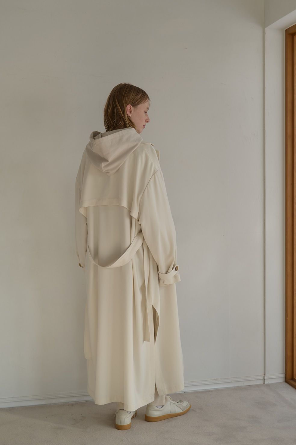 MANOF - OVER LONG COAT IVORY － オーバーロングコート