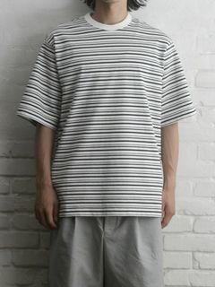 マルチボーダー ショートスリーブ ティーシャツ - MULTI BORDER S/S T-SHIRTS