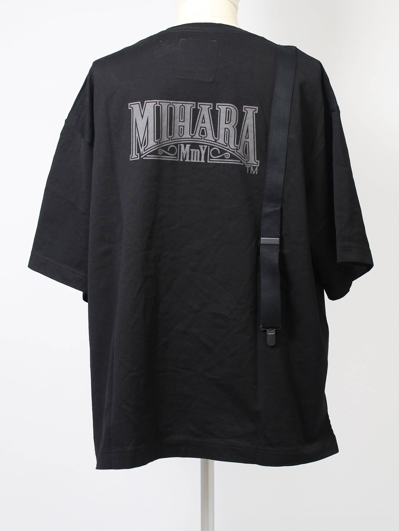 Maison MIHARA YASUHIRO - SUSPENDER TEE - サスペンダーTシャツ - BLACK | ADDICT WEB  SHOP