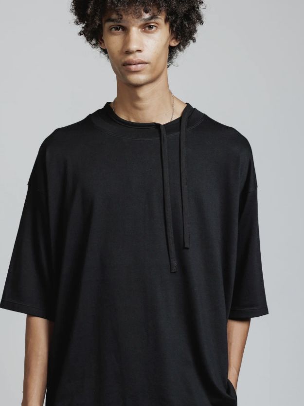 スーピマコットン カットソー - SUPIMA COTTON S/S T-SHIRT (BLACK)