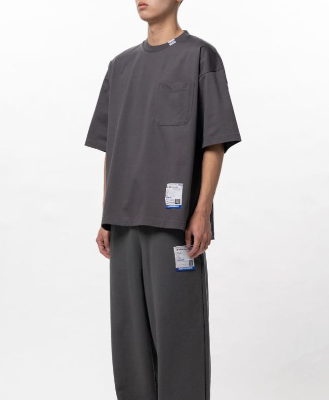 ヘビーウェイトジャージー ハーフスリーブTシャツ - Heavy Weight Jersey Half-sleeve T-shirt (DK/GREY))