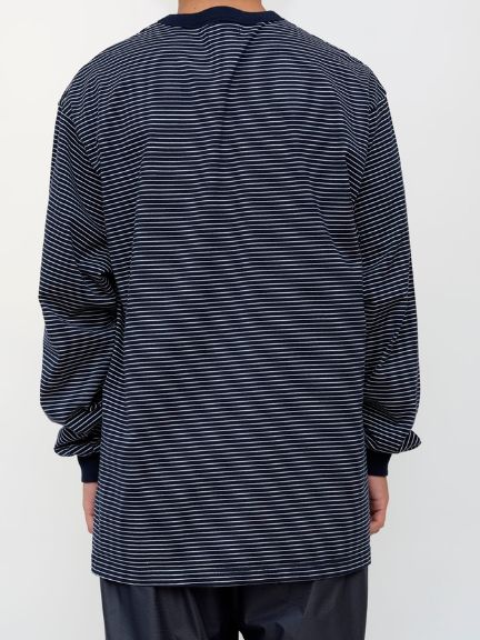 ボーダーロングスリーブ カットソー - ORIGINAL BORDER L/S T-SIRTS - NAVY