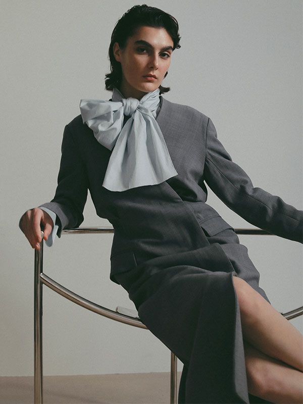 SANTEカシュクールドレス (GREY)