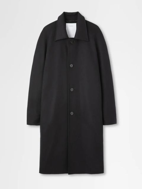ビーバーウール ステンカラーコート | SOUTIEN COLLAR OVERCOAT IN DOUBLE FACE BEAVER