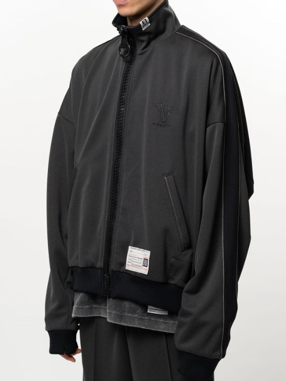 ワイドバック トラックジャケット - Wide Back Track Jacket （BLACK)