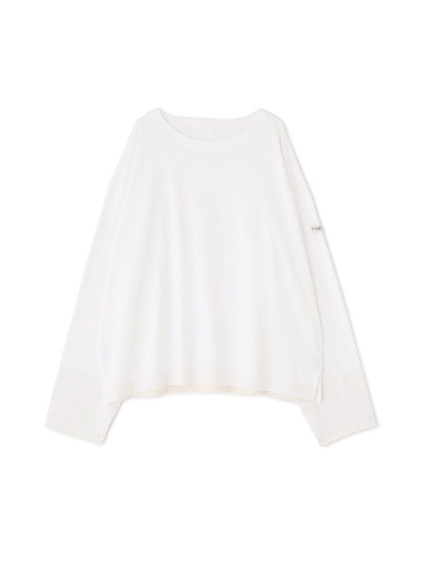 カットオフカフスロンTee (WHITE)