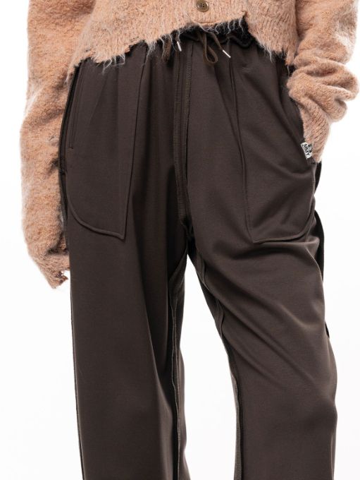 【レディース】 インサイドアウトパンツ - Inside-out Pants (BROWN)