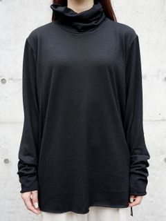 フウシンシプルオーバー - fushinshi pullover - Black