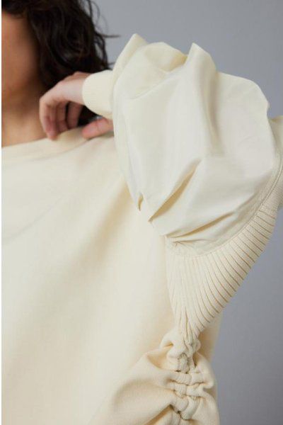 ミリタリー ボーイフレンド トップス - Military boyfriend tops -  O/WHT