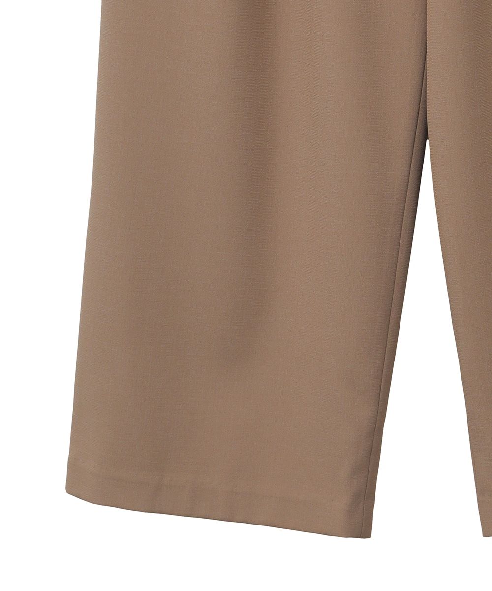 21AW ベーシックタックパンツ -  BASIC TUCK PANTS - BEIGE