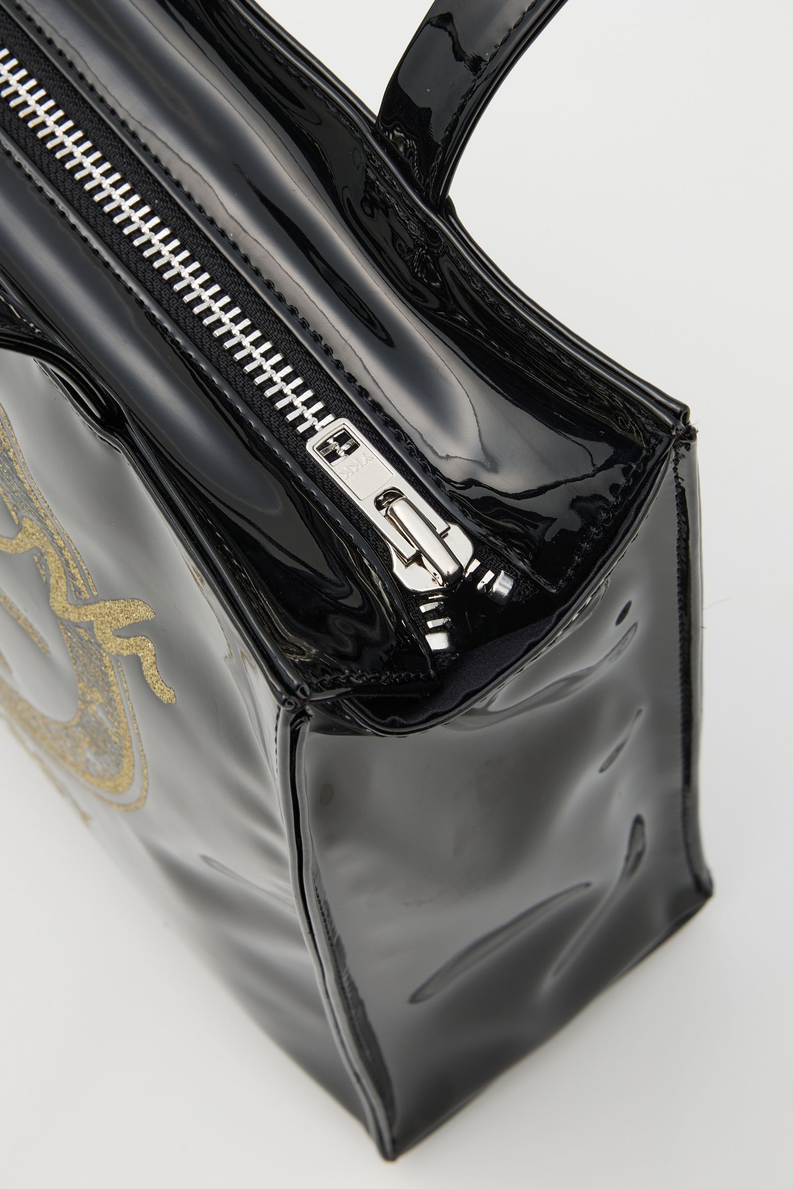 PVC トートバッグ "ミニ” |  VQ MINI SHOPPING BAG (BLACK)