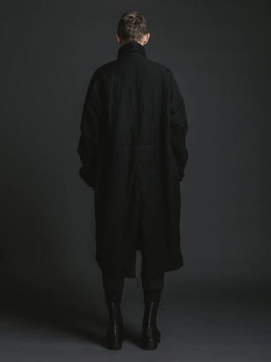 ウールリネン コート - wool linen coat