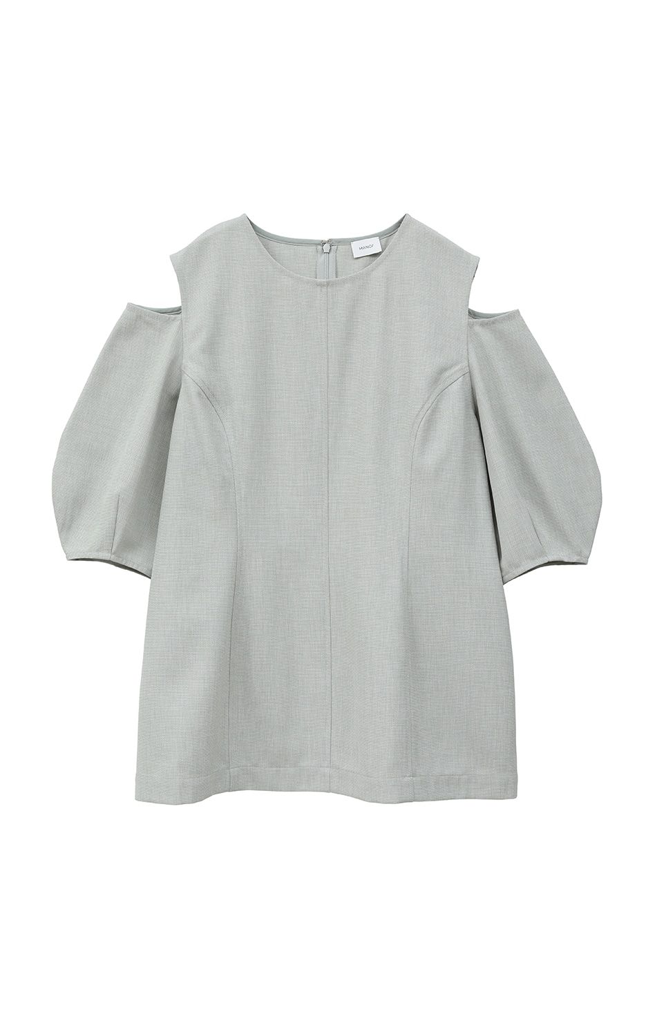 マノフ / MANOF スラッシュショルダートップス - SLASH SHOULDER TOPS - MINT MANOF - スラッシュショルダートップス - SLASH SHOULDER TOPS