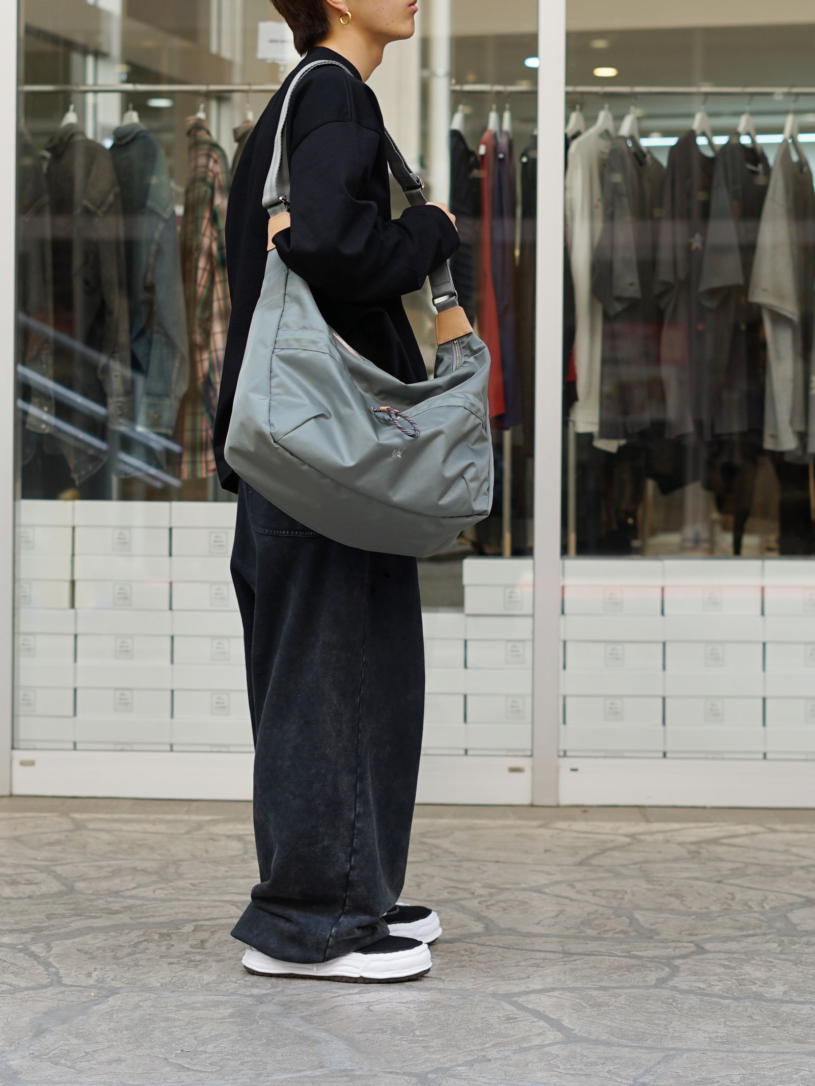 レコー ツーウェイ ショルダー トートバッグ - 420 re/cor 2WAY SHOULDER TOTE (Foliage Green)
