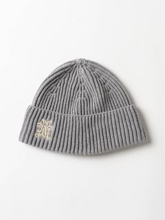 KMY BEANIE - カミヤロゴビーニー / ニットキャップ - GREY