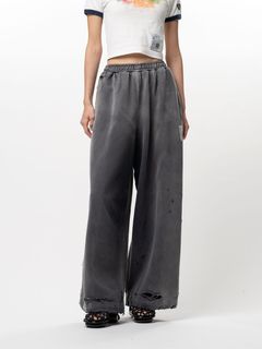 【レディース】 スウェットパンツ - SUN FADED PT (BLACK)