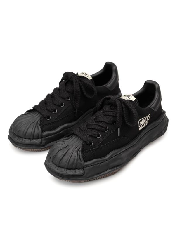 オリジナルソールスニーカー "BLAKEY / ブレイキー" BLACK×BLACK -  OG Sole Canvas Low-top Sneaker -  A08FW735