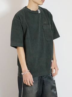 アマチュアソーン ティーシャツ - amateur sewn tee - BLACK