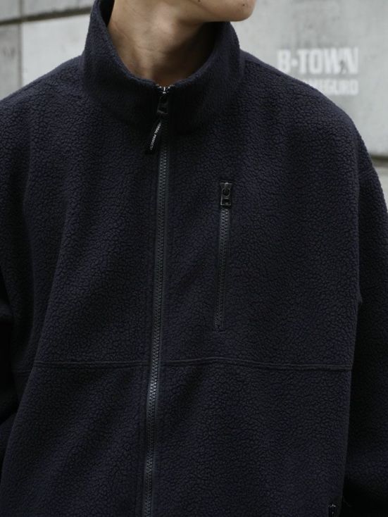 フリースジャケット - Polartec Fleece Jacket BLACK