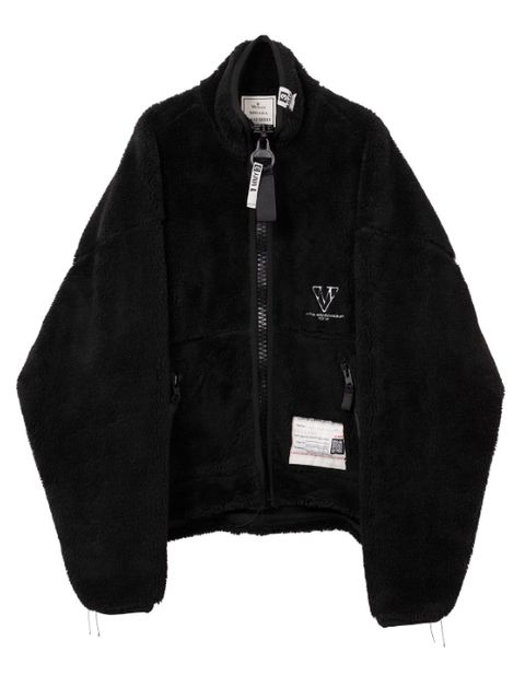 アマチュアソーンライクボアジャケット - Amateur Sewn Like Boa Jacket - BLACK A15BL601 Maison MIHARA YASUHIRO