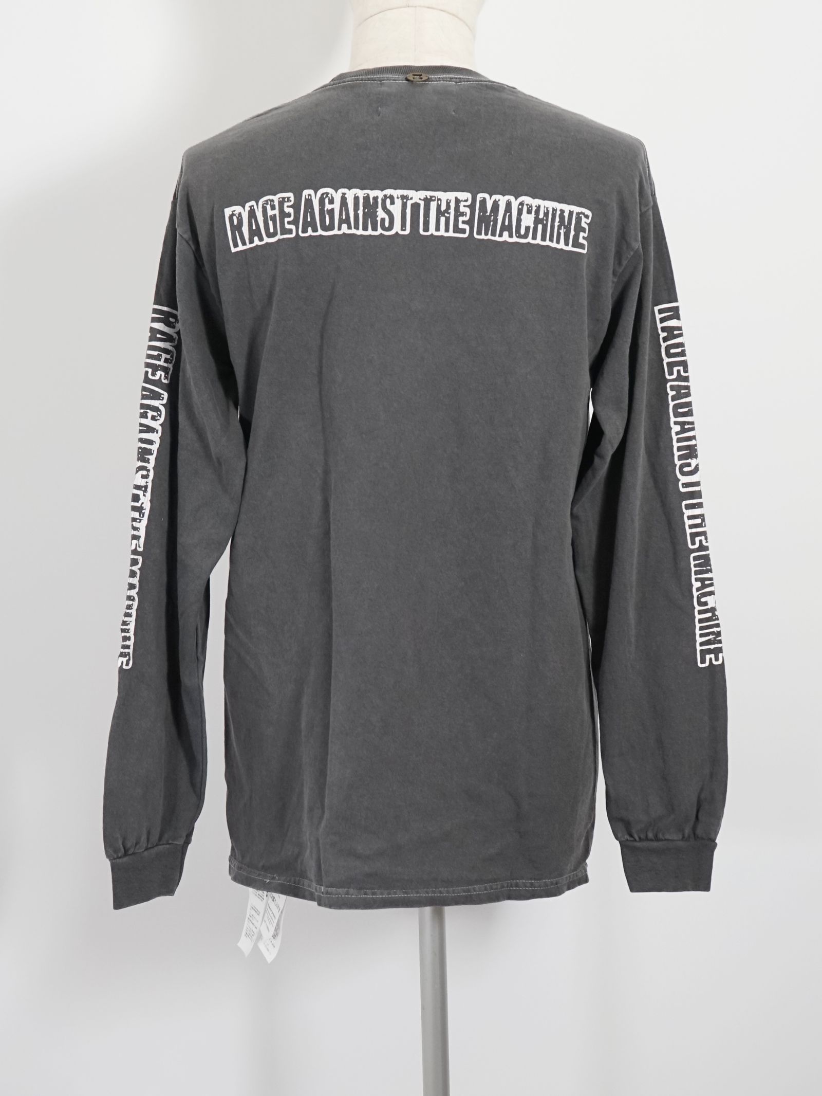 RATMコラボ プリントTシャツ ロンT  - RATM BEYON THE LAW TEE  - BLACK