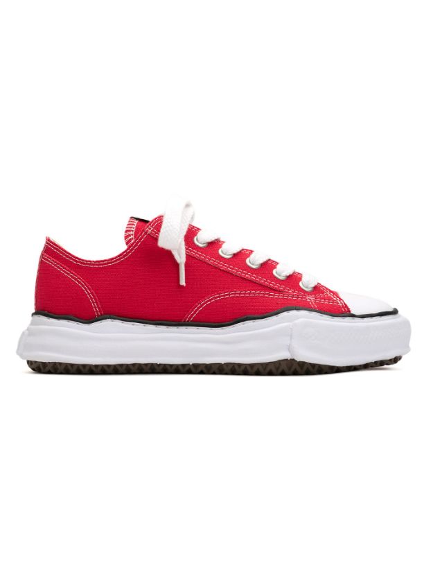 【ピーターソン 23】 キャンバス オリジナルソール スニーカー RED - OG SOLE PTS23 CANVAS LOW-TOP A11FW702