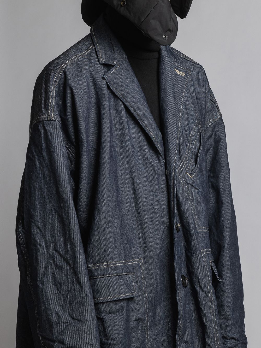 デニムコート - Strong-Twist Denim Coat