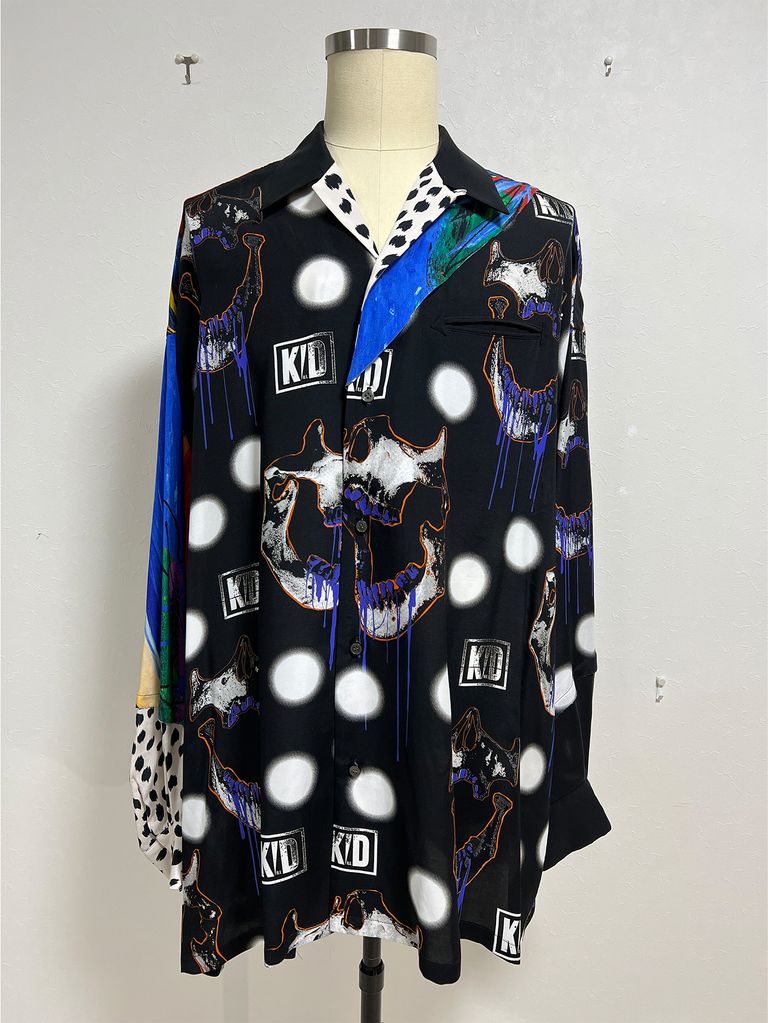KIDILL GATHERED SHIRT めんどかっ MAYA SHIBASAKI