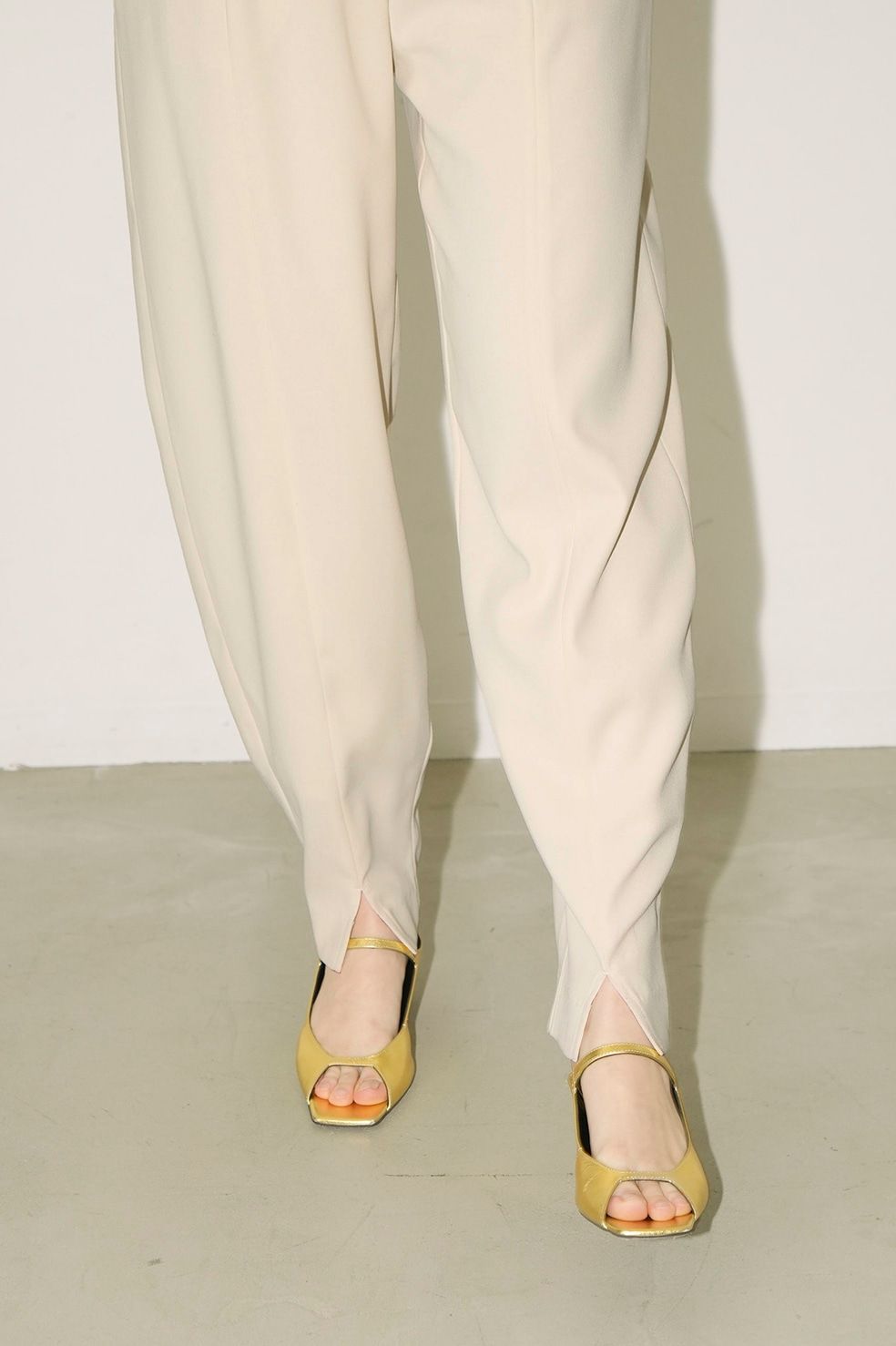 CLANE/クラネ】SLIT HEM BALLOON PANTS/スリットヘムバルーン