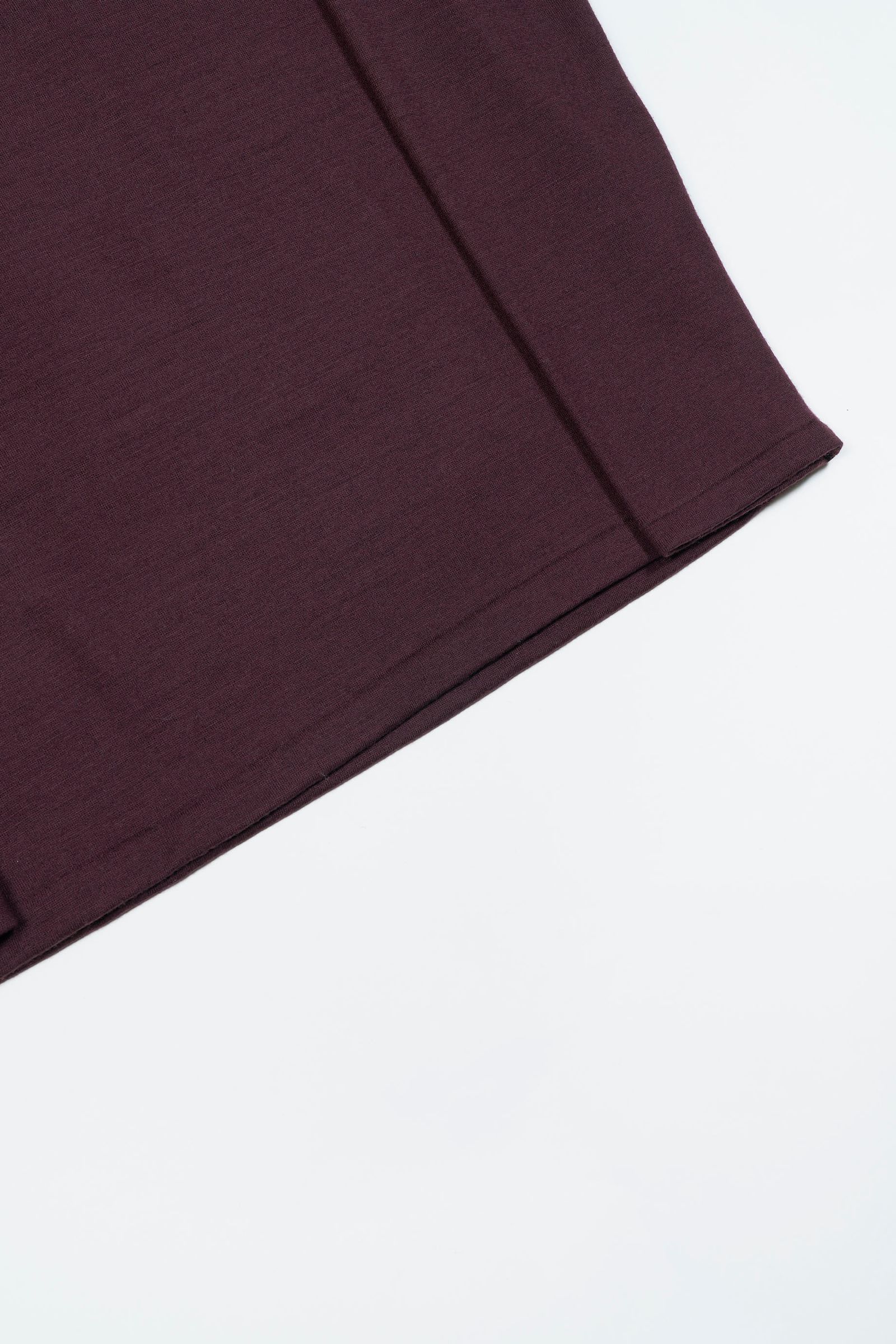 ウォッシャブル ウール タートルネック カットソー  - Washable Wool Turtle Neck BORDEAUX