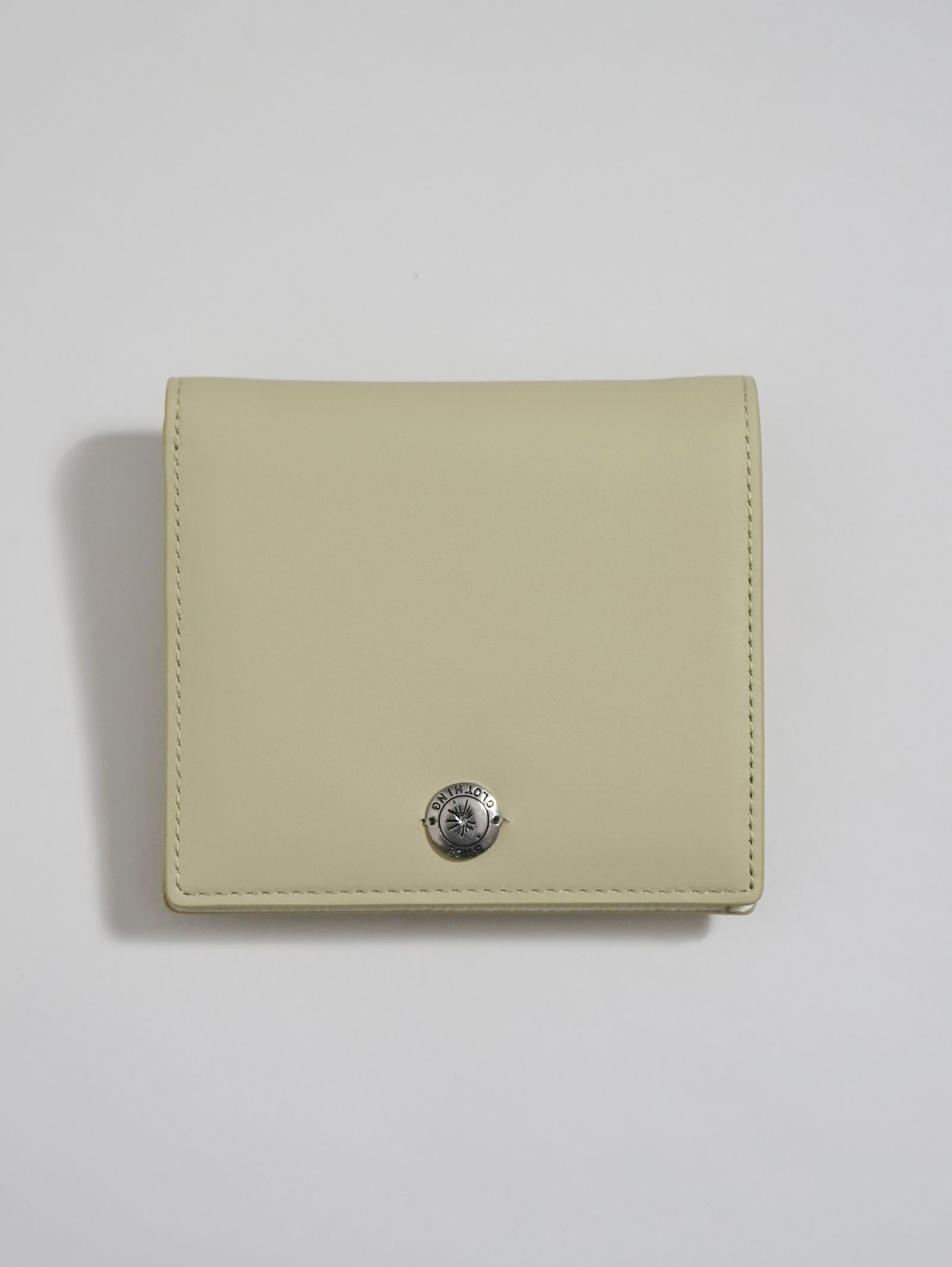 フォルデッドウォレット&コインケース - Folded Wallet & Coin Case - BEIGE