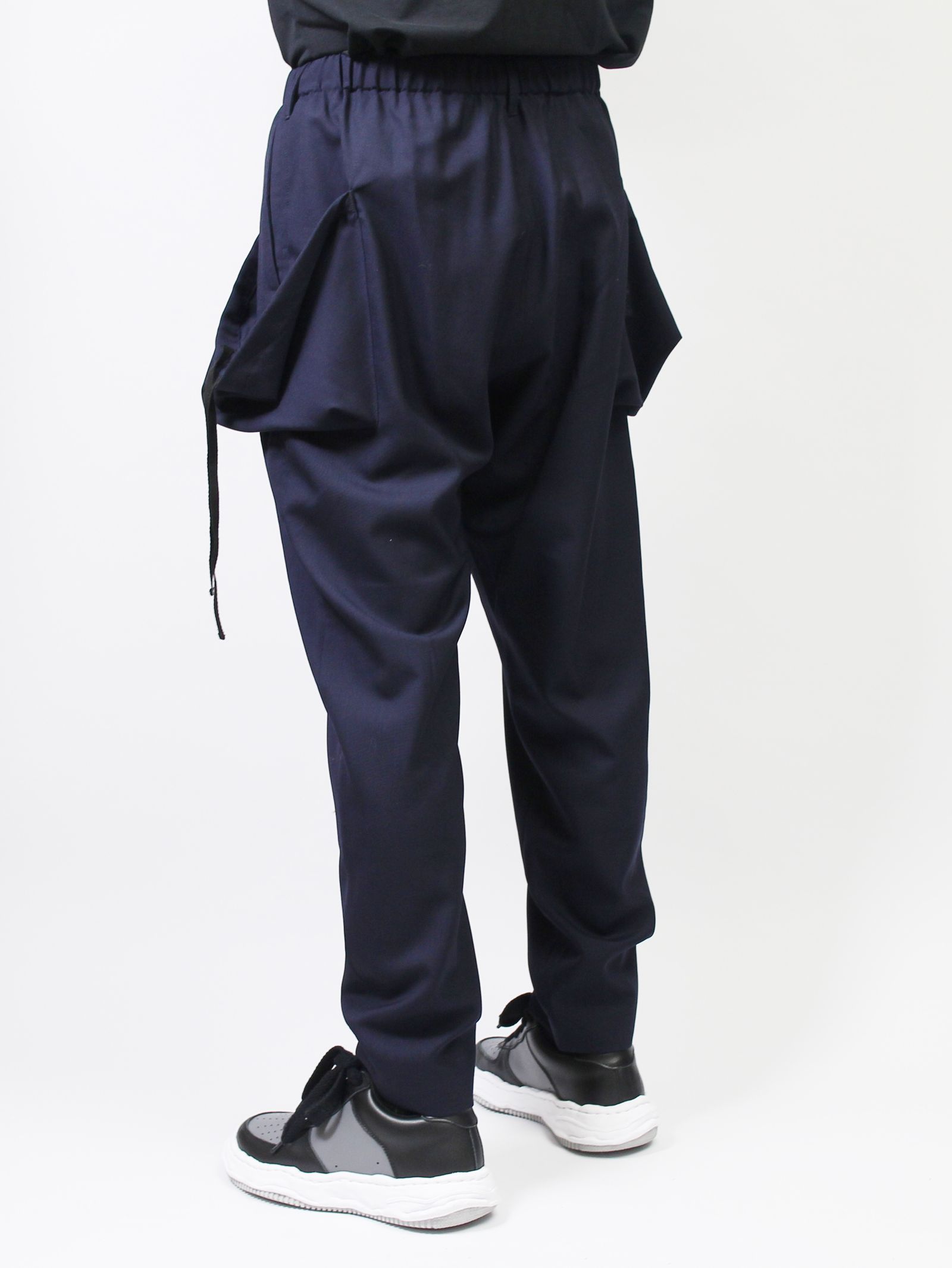 POCKET PANTS - Silk / Linen