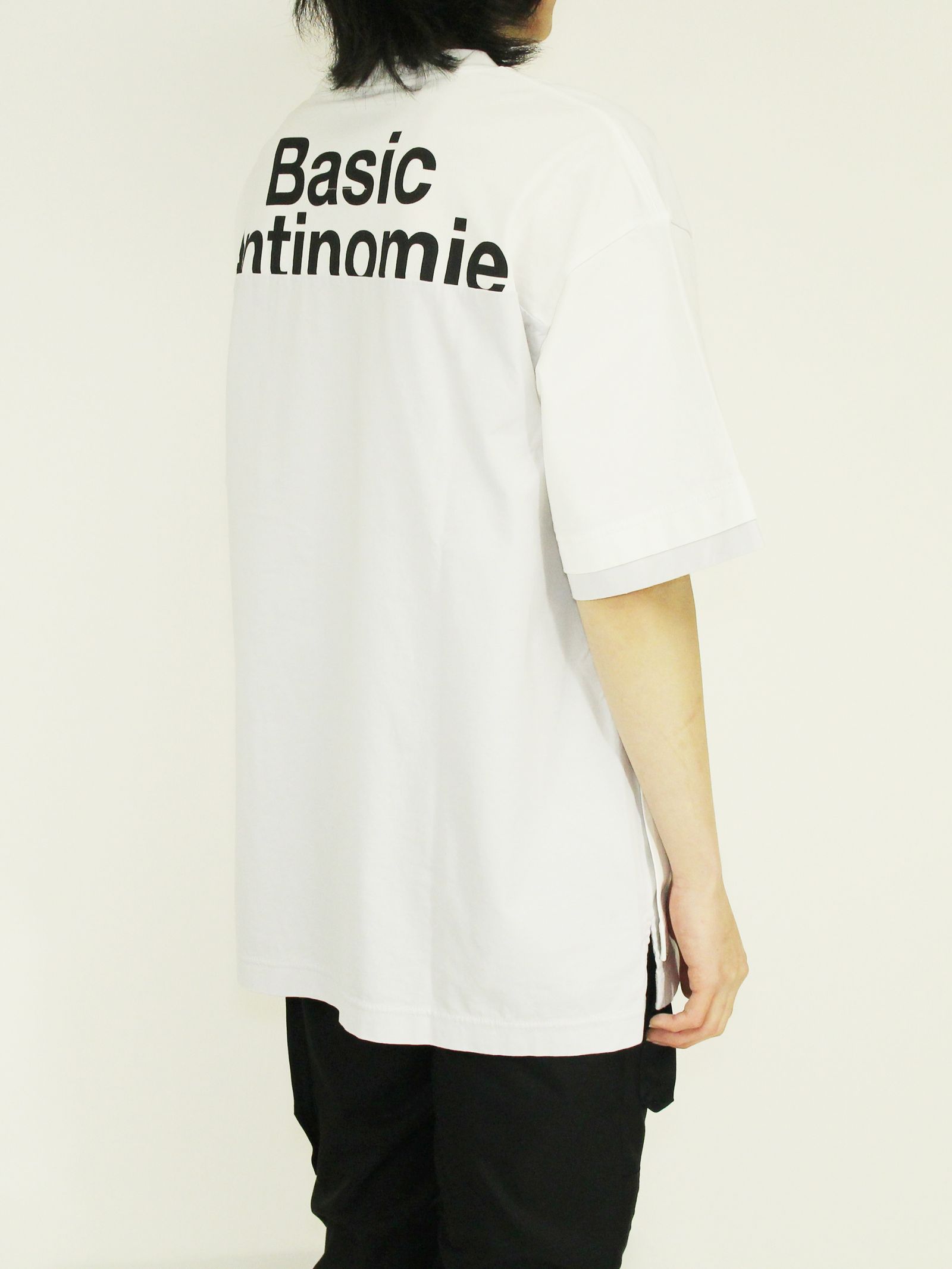 プリンテッドTシャツ - MMY Printed T-shirt - WHITE