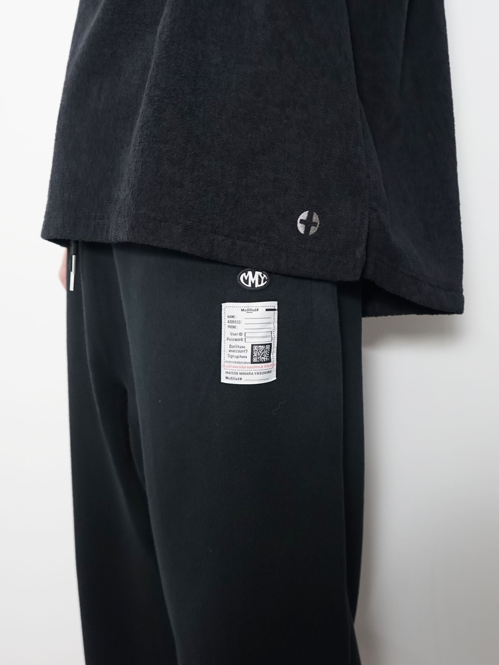 TF Tシャツ ショートパイル - BLACK