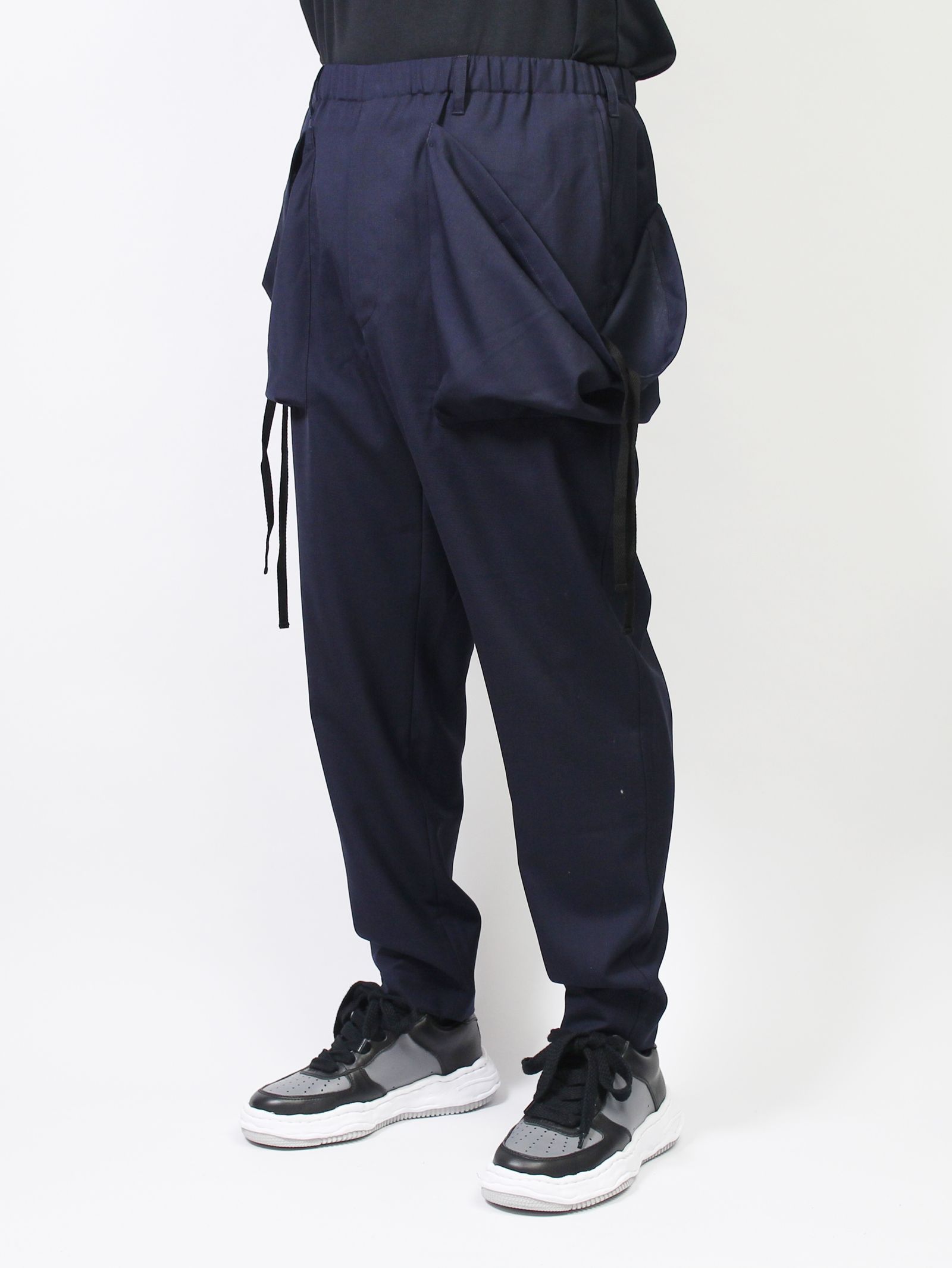 POCKET PANTS - Silk / Linen