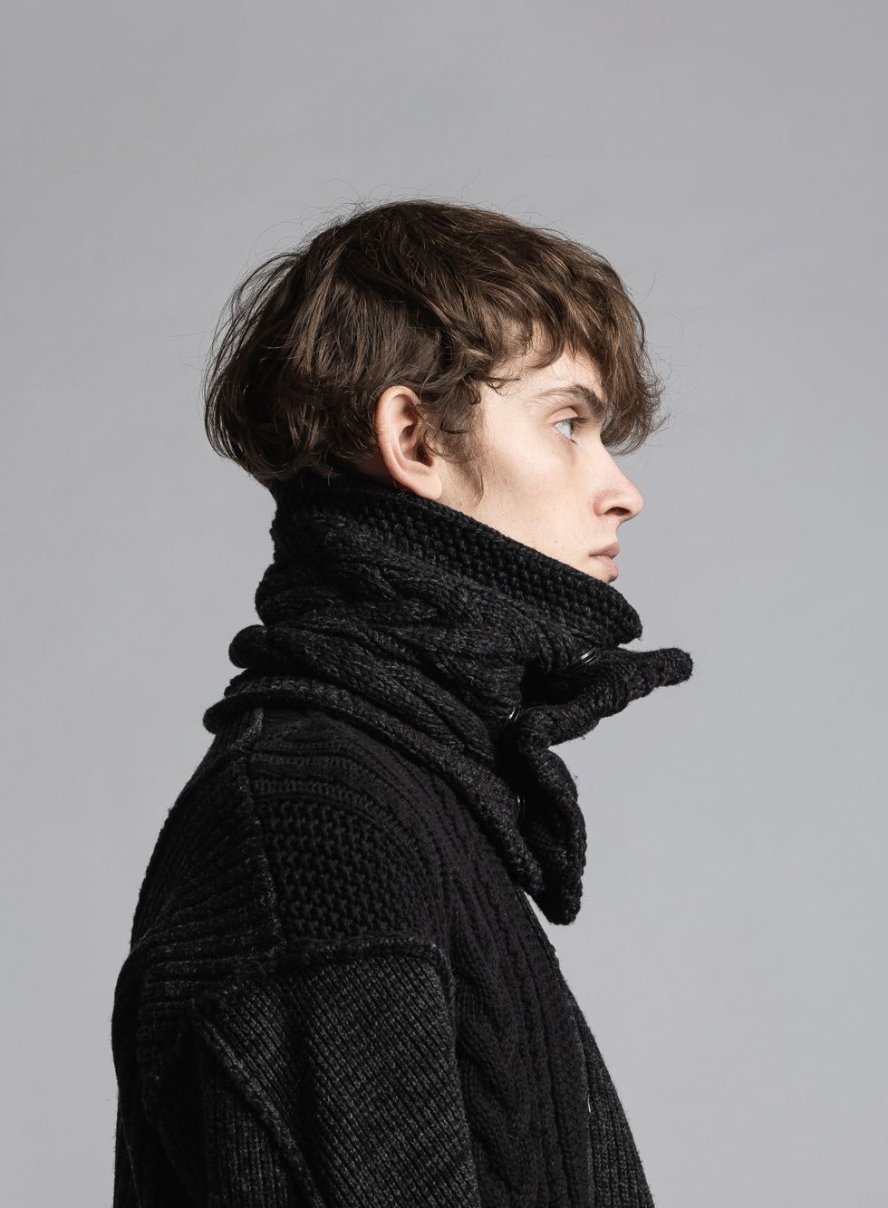 ケーブルネックウォーマー - Cable Neck Warmer