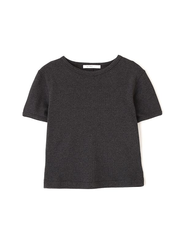 コンパクトフライスTee / カットソー  (CHARCOAL)