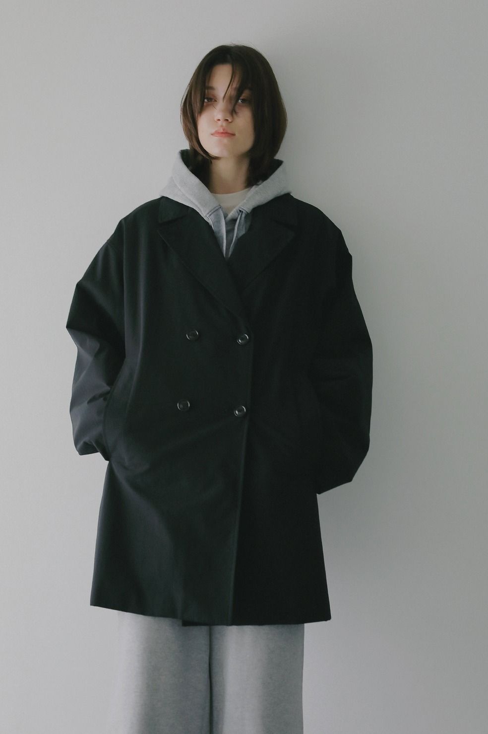 ハーフコート -  BATTING HARF COAT(BLACK)