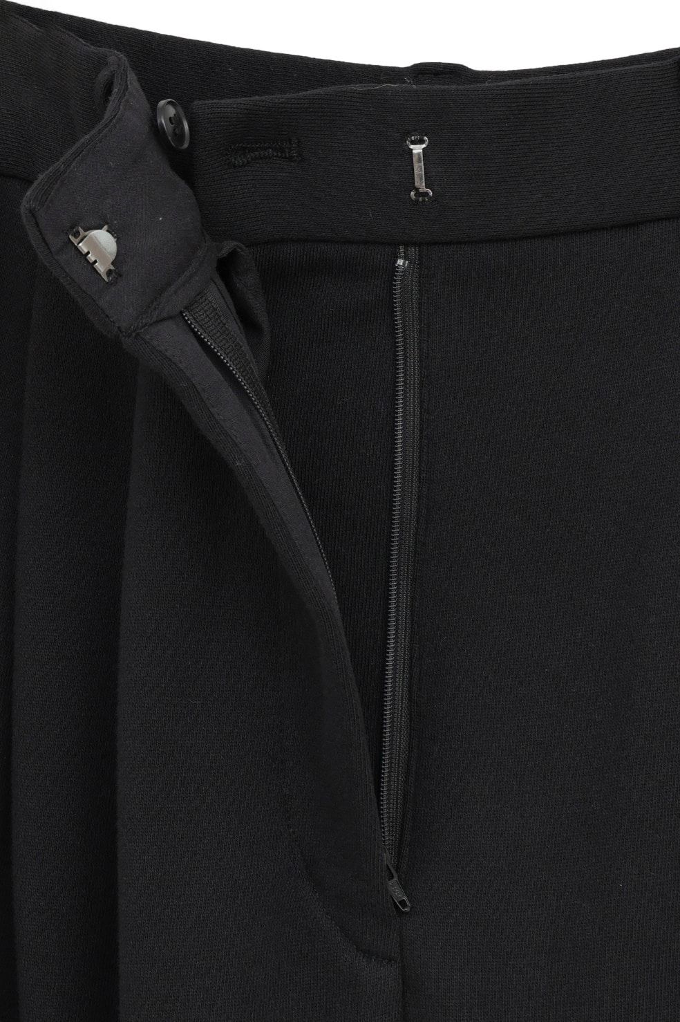 ツータック スウェットパンツ - TWO TUCK SWEAT PANTS (BLACK)