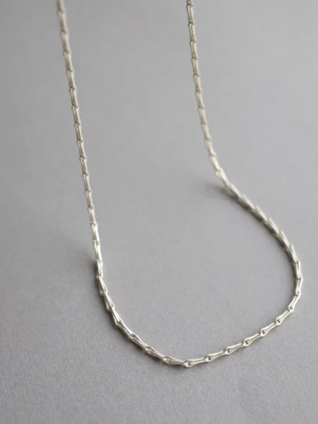 バリーコーンチェーンネックレス SV（50cm）
