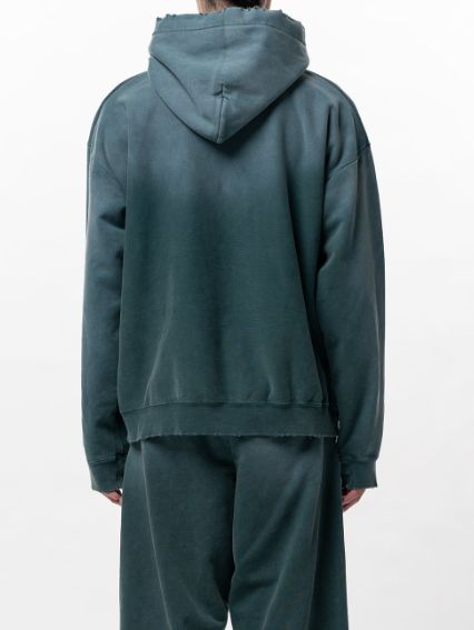 ディストレストフーディ/ パーカー - DISTRESSED HOODIE - GREEN
