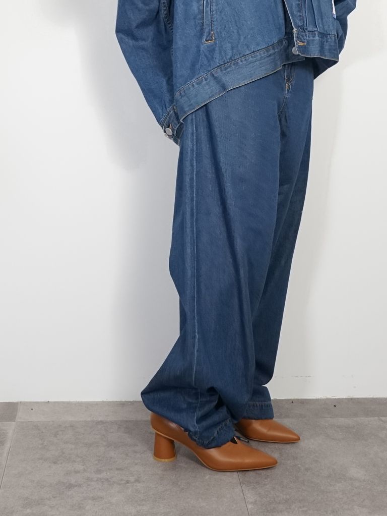 Maison MIHARA YASUHIRO - デニム バギーパンツ - CO/TE DENIM BAGGY 