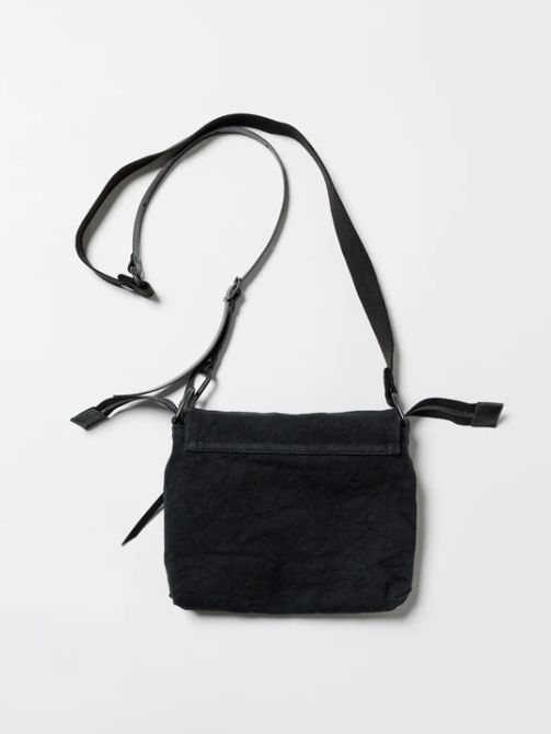 スモールショルダーバッグ  - SMALL SHOULDER BAG BLACK