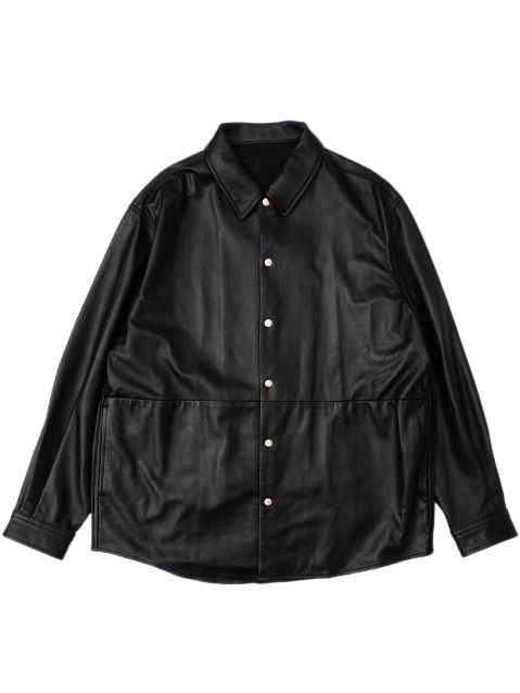 レザーシャツ - LEATHER SHIRTS JACKET