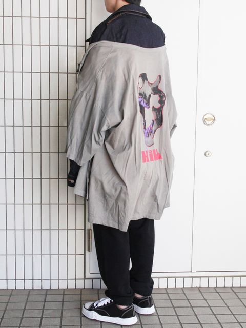 オールドスケートの雰囲気をMIXしたKIDILLのレイヤードコーデ