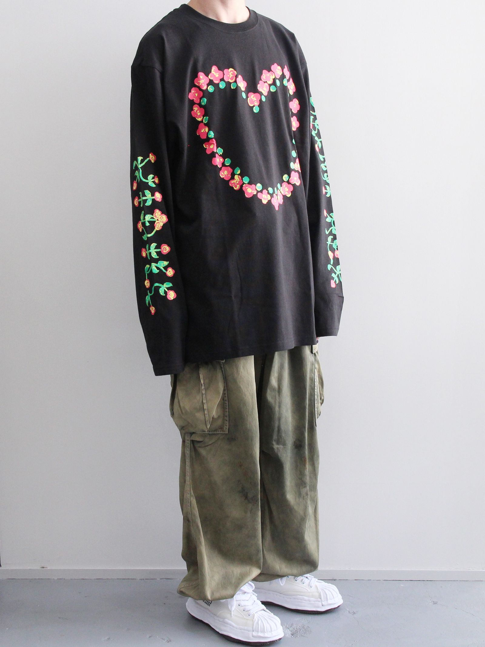 KIDILL - ローズ ロングスリーブ カットソー - ROSE LONG SLEEVE T