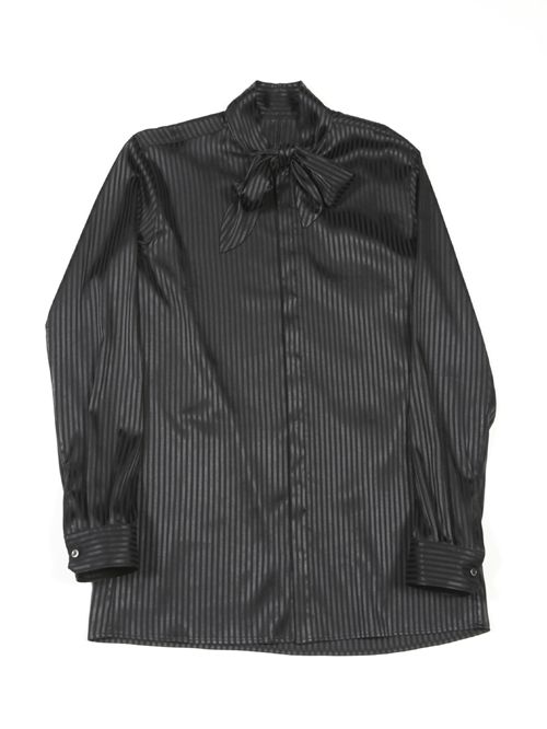 ★専用★galaabend 黒 ドレスシャツ×2 GALAABEND - サテン リボン シャツ Satin Ribbon Shirt Black