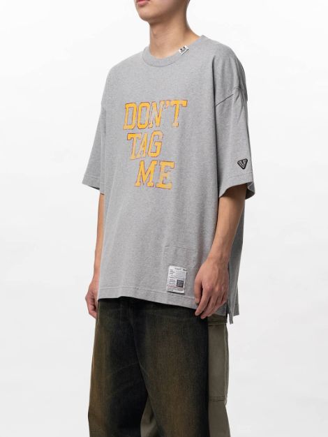 プリントTシャツ - Don't Tag Me Printed T-shirt （GRAY)