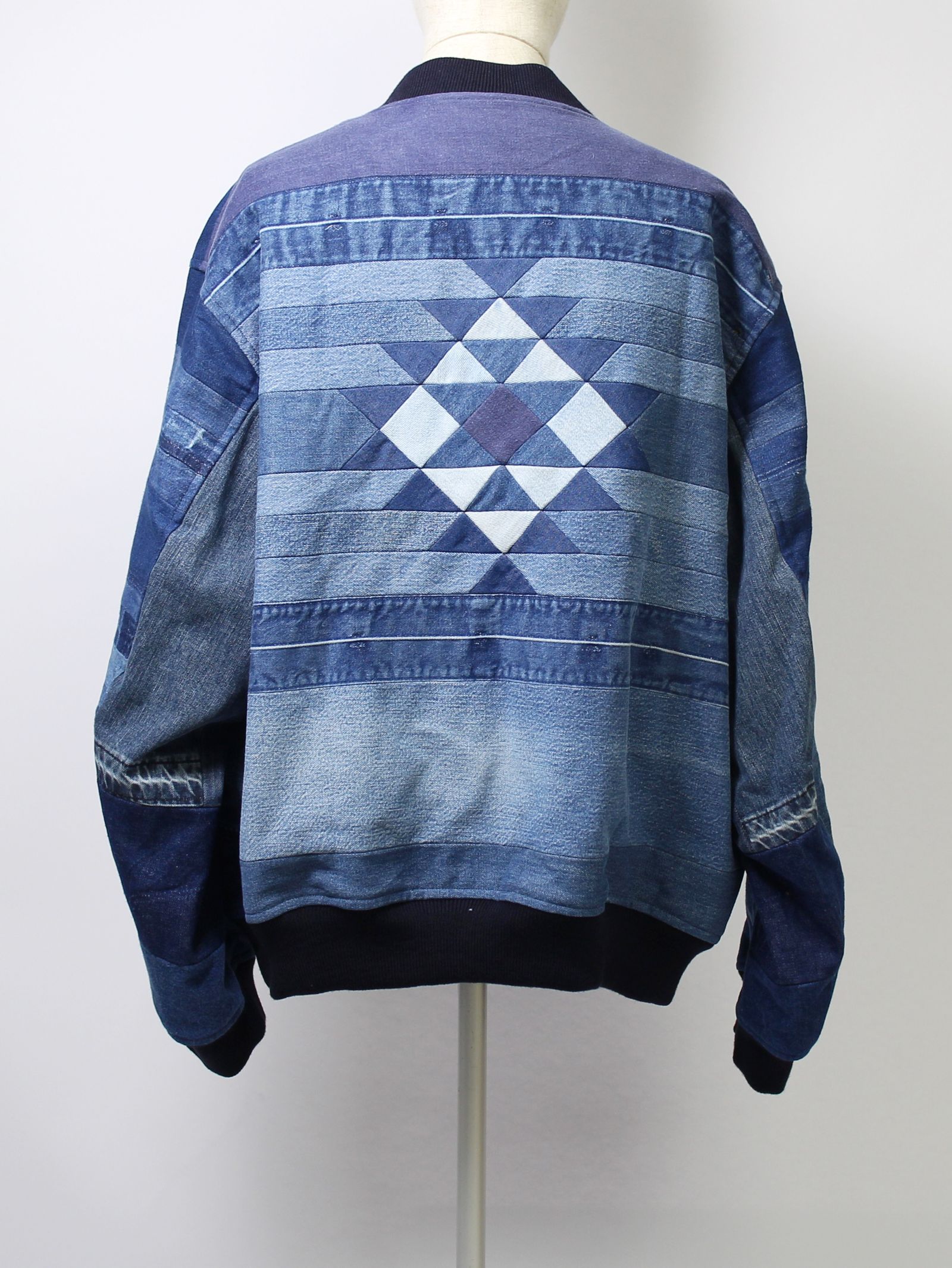 再構築デニムブルゾン - REWORK DENIM BLOUSON